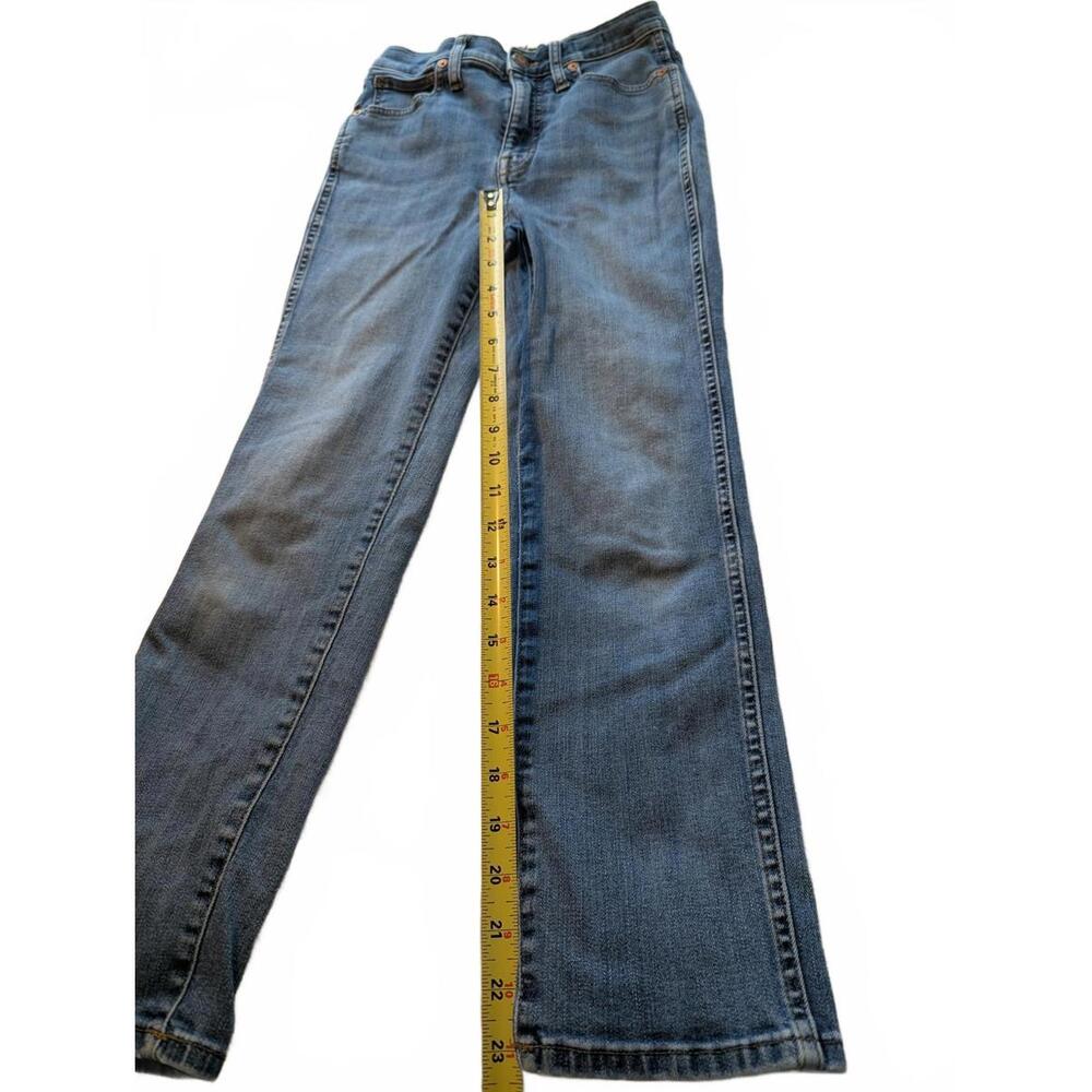 Madewell Women's Stovepipe Jeans - Blue Denim, Size 24 - Picture 5 of 6